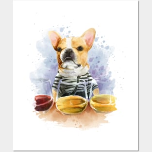 French bulldog Posters and Art